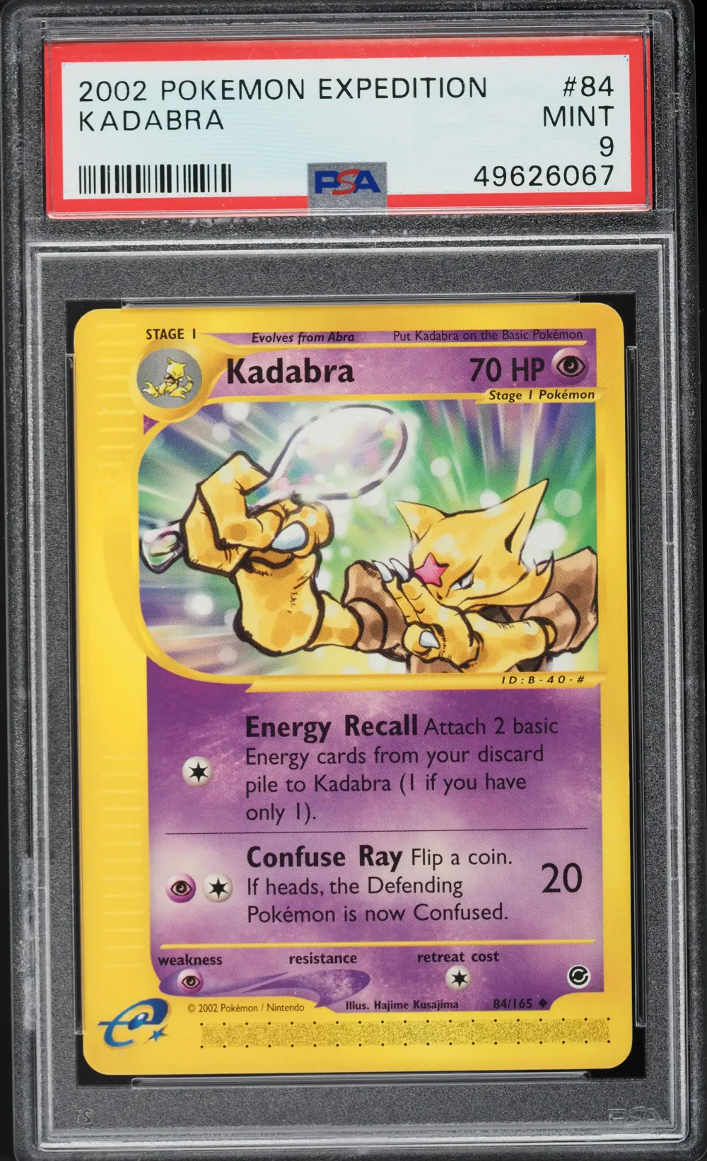 2002 #84 EXPEDITION KADABRA PSA