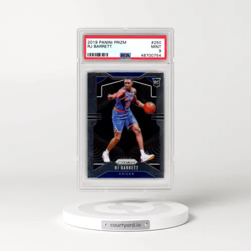 2019 Panini Prizm #250 RJ Barrett (PSA 9 MINT)