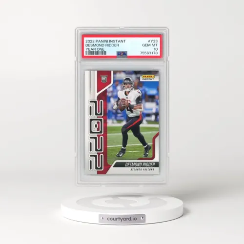2022 Panini Instant Year One #Y23 Desmond Ridder (PSA 10 GEM MINT)