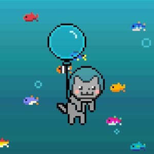 Aqua Nyan Balloon #13