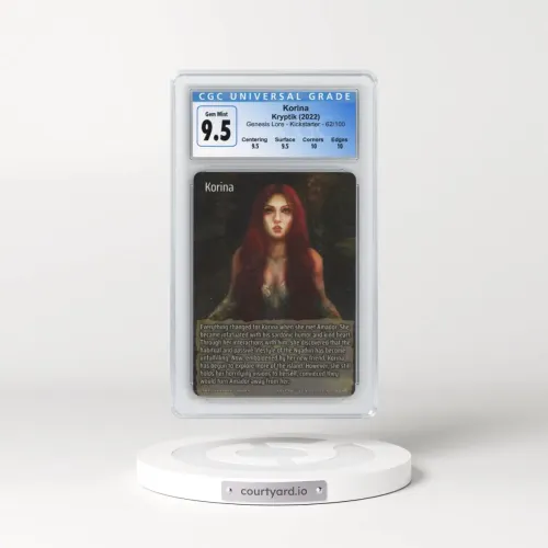 2022 Kryptik Genesis Lore - Kicks - #62/100 Korina (CGC 10 GEM MINT)