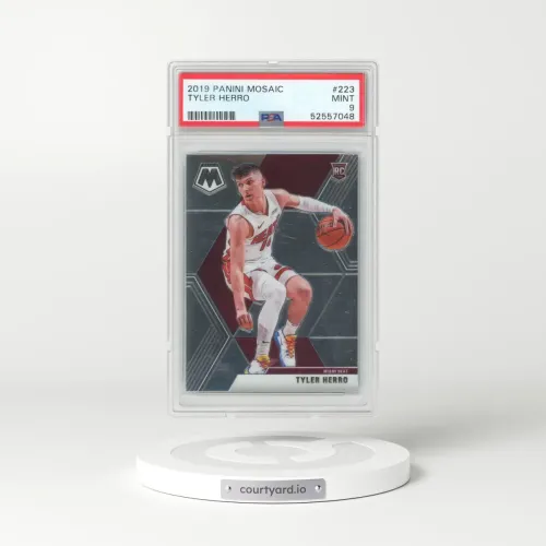 2019 Panini Mosaic #223 Tyler Herro (PSA 9 MINT)