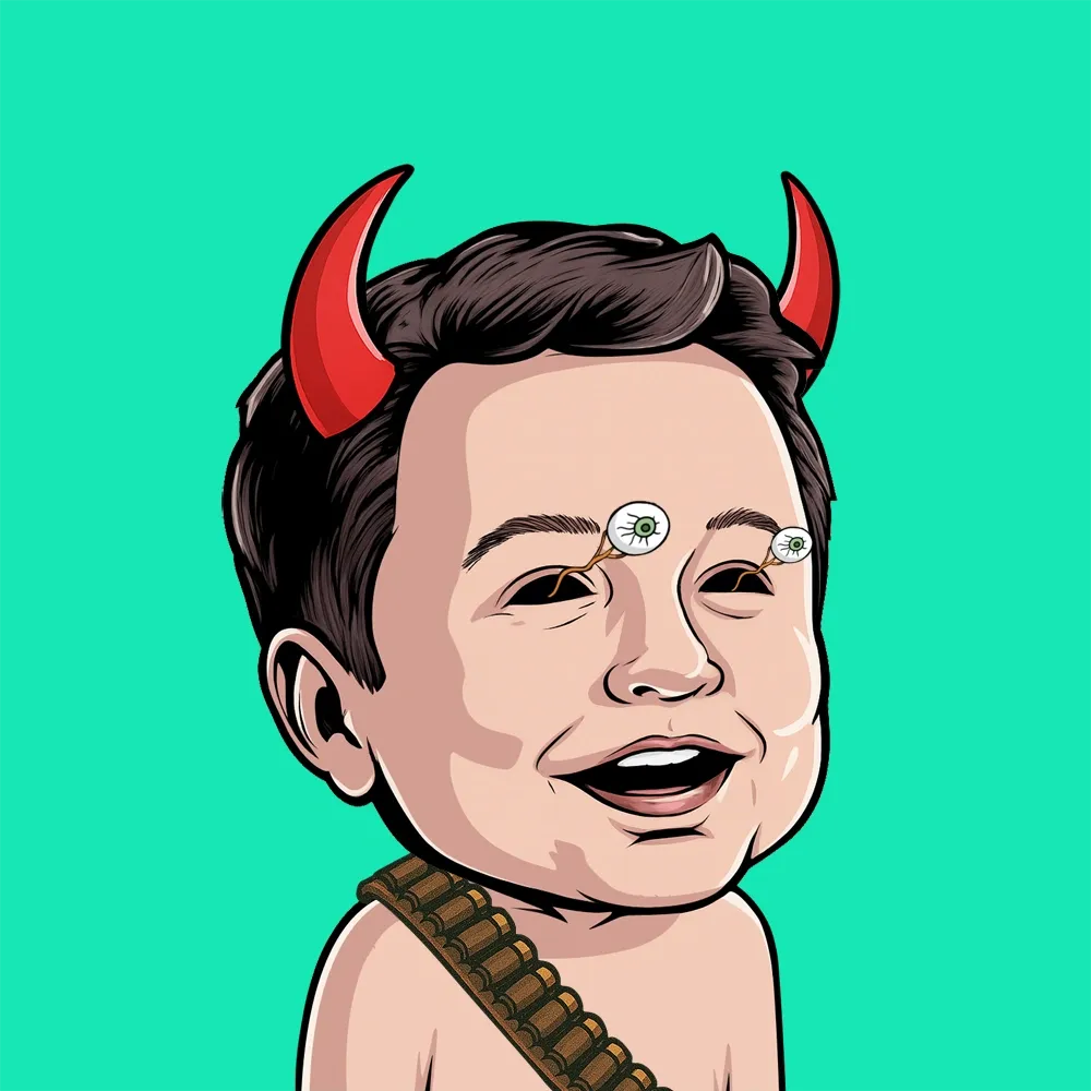 Baby Elon Yacht Club #1728