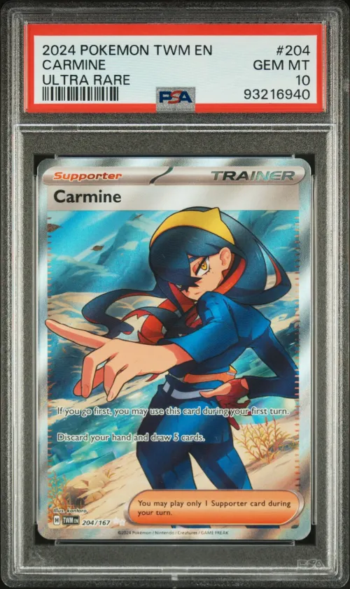 2024 #204 Carmine PSA 10 Twm EN-