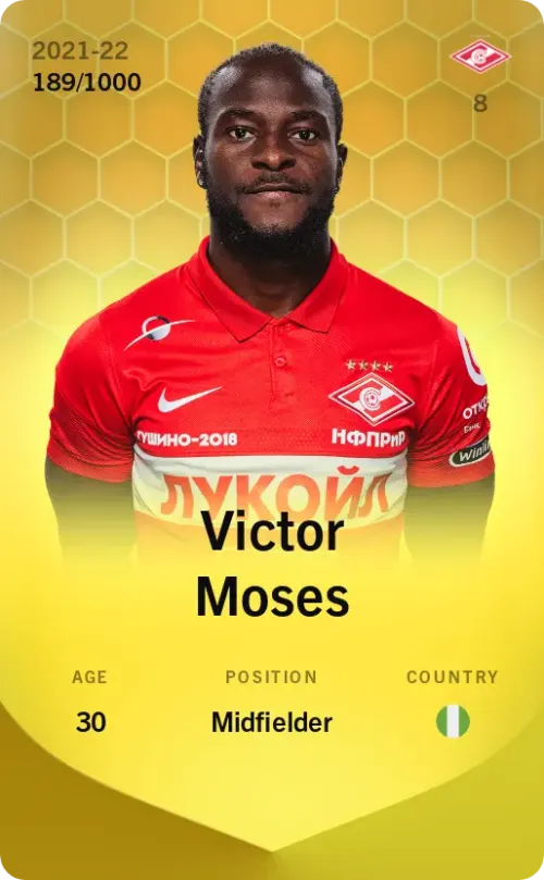 Victor Moses 2021-22 • Limited 189/1000