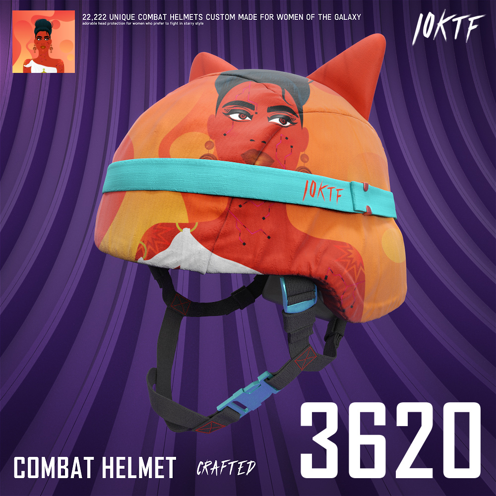 Galaxy Combat Helmet #3620