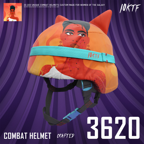 Galaxy Combat Helmet #3620