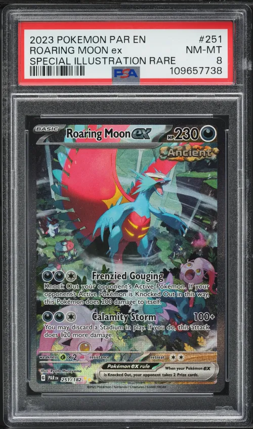 2023 #251 Roaring Moon EX PSA 8