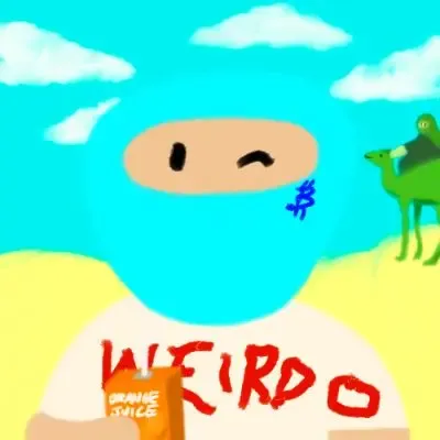 Bitcoin Weirdos #5757 (#96497956)
