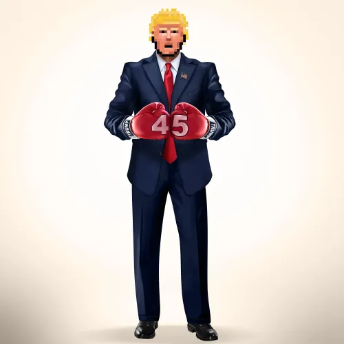 Trump Digital Trading Card #8164