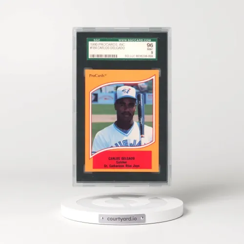 1990 Procards A & Aa #184 Carlos Delgado (SGC 9 MINT)