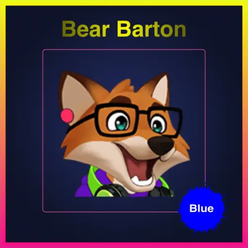 Bear Barton (Blue) #407