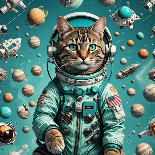 Space Cat Turk #4