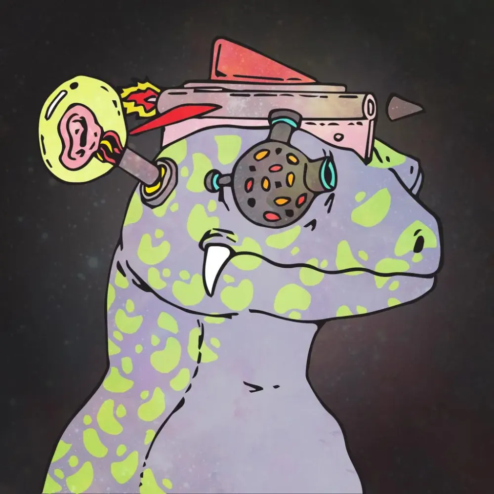 Galactic Gecko #8715