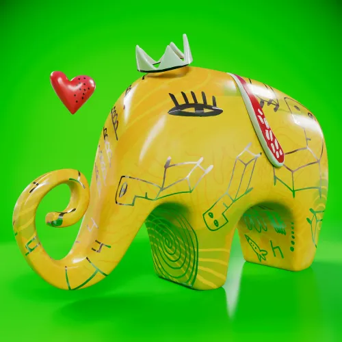 Miloverso Elephant #1123