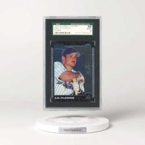 1999 Bowman Chrome #305 J.D. Closser (SGC 8 NM-MT)
