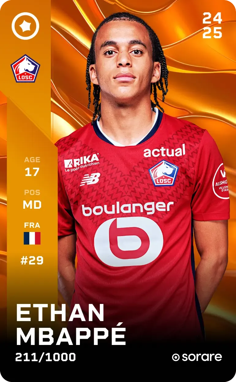Ethan Mbappé 2024-25 • Limited 211/1000
