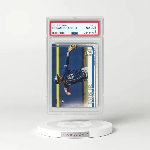 2019 Topps #410 Fernando Tatis Jr. (PSA 8 NM-MT)