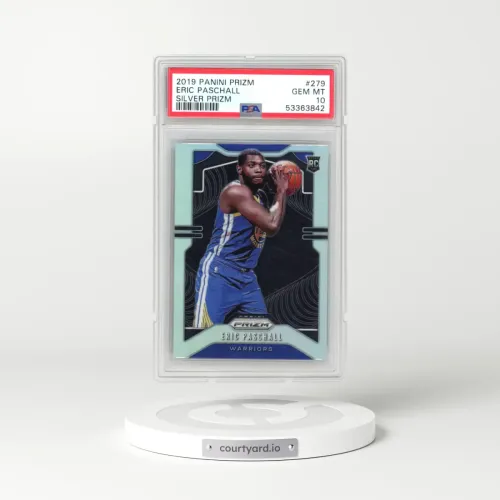 2019 Panini Prizm #279 Eric Paschall - Silver Prizm (PSA 10 GEM MINT)