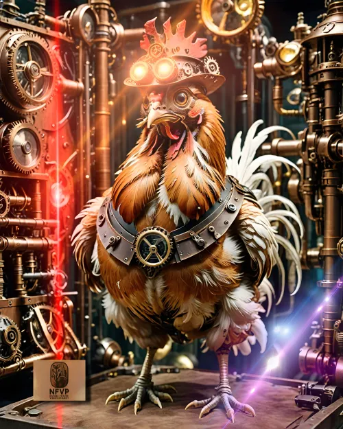 NFVP-RETRO CYB CHICK-VinetageEd #1