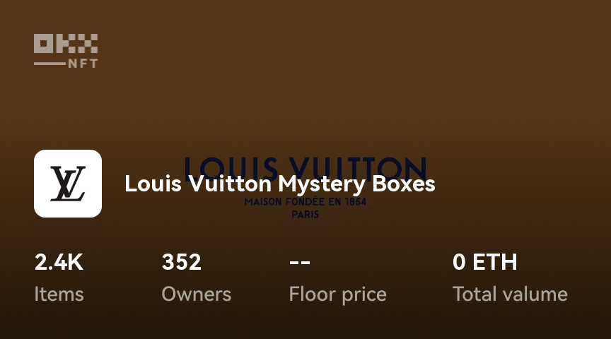 Louis Vuitton Mystery Boxes NFT, Ethereum