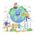 SAVE THE EARTH logo