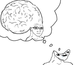 Small brain logo
