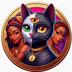 Tron Cat Girl  logo