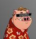 CENSORED PIG logo