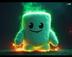 Fluffi on Tron logo