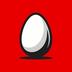 WHO IS THIS EGG logo