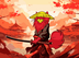 SUN CAT SAMURAI logo