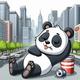 Lazy Panda  logo