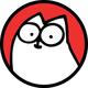 Simon Cat on Tron logo