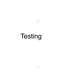 Testing logo