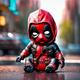 Baby DeadPool on TRX logo