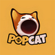 POPCAT ON TON logo