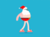 Summer Santa logo