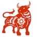 Chinese zodiac OX logo