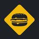 Burger coin logo