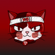 Karate Cat on TRON logo