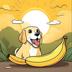 SUNKIST Dog logo