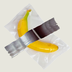 Banana in Vacuum Bag logo