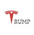 Trump in Tesla logo