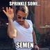 Sprinkle some semen bae logo