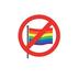 Make America Not Gay Again logo