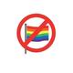 Make America Not Gay Again logo