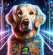 nvidia a.i dog logo