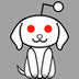 reddit dog on TRON logo