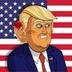Trump wif ear logo